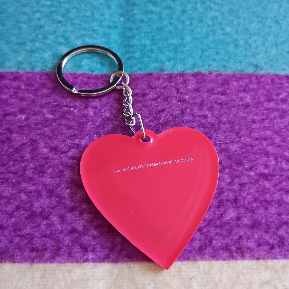 Target Valentine's Day Heart Keychain